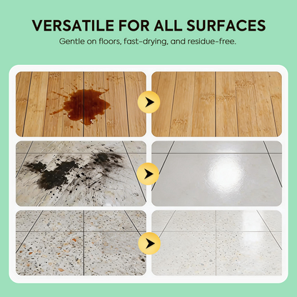 Efficient Floor Cleaning Tablets: Multi-Surface Solution (Lemon Scent)